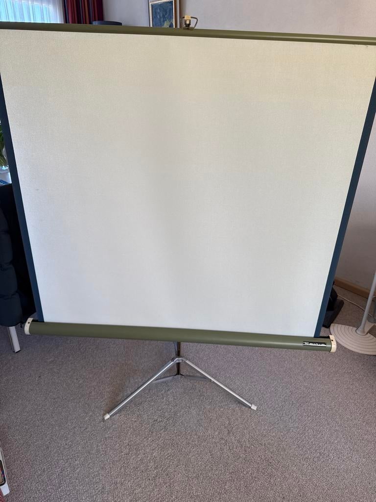 Vintage Revue Projectiescherm - Klassiek en Functioneel, Ophalen, Handmatig, Gebruikt