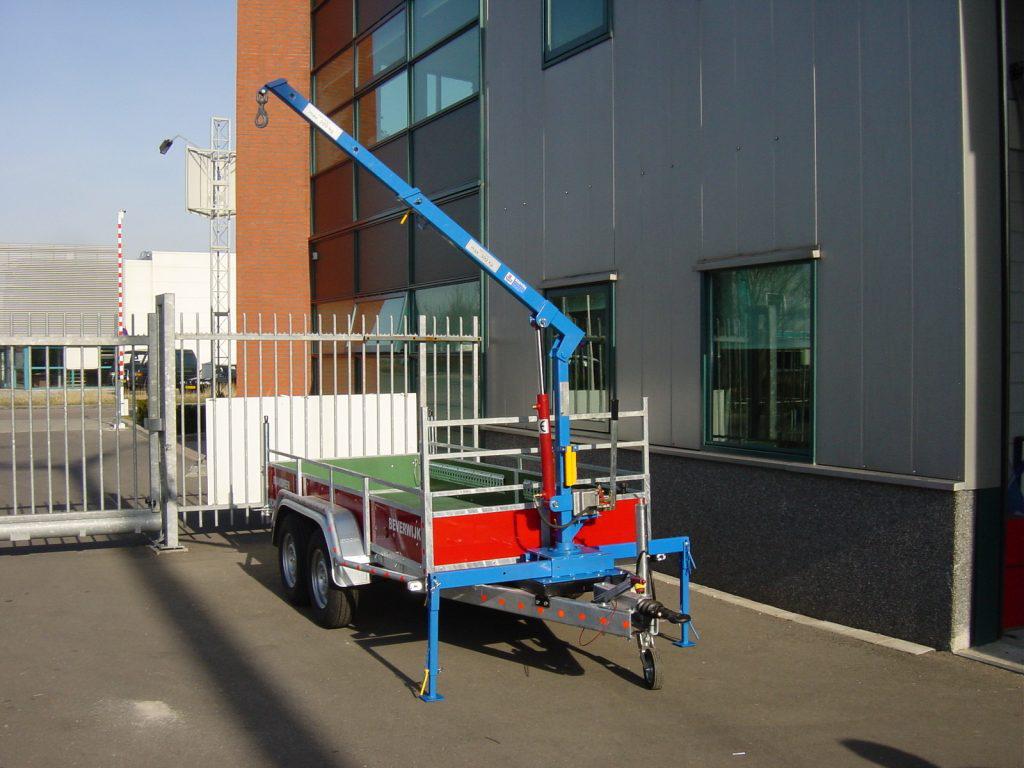 Bouwma handy laadkraan (ongebruikt), Ophalen, Graafmachine