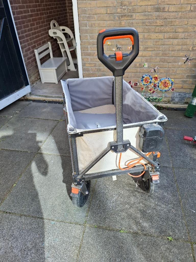 Litheli elektrische opvouwbare bolderkar / camping wagon, Caravans en Kamperen, Bolderkarren, Ophalen, Opvouwbaar