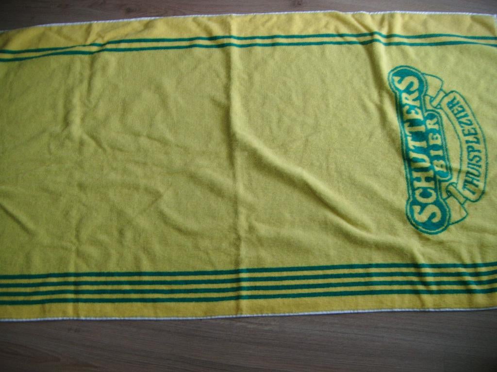 Badlaken Schutters bier, Verzamelen, Biermerken, Ophalen, Zo goed als nieuw, Overige typen, Overige merken