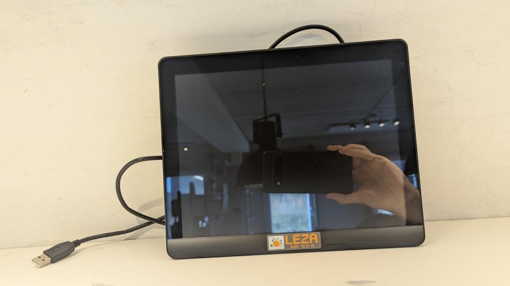 Poindus m365 Klantendisplay USB - Zwart, Computers en Software, Monitoren, Gebruikt, 60 Hz of minder, LED, Overige resoluties