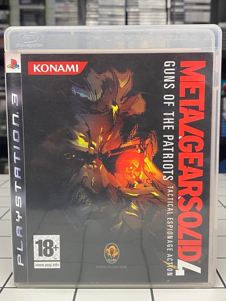 Metal Gear Solid 4 Guns of the Patriots - PS3 PlayStation 3, Spelcomputers en Games, Games | Sony PlayStation 3, Avontuur en Actie