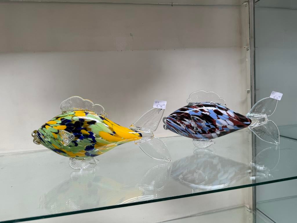 Glazen vissen in murano stijl, Ophalen of Verzenden