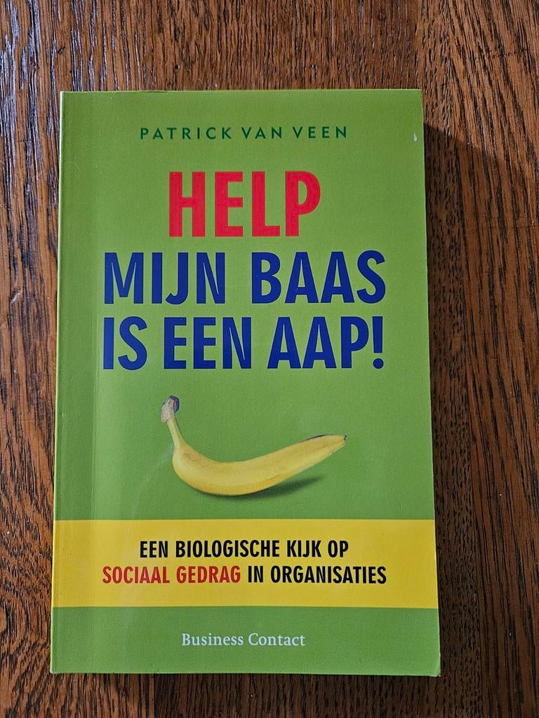 Patrick van Veen - Help, mijn baas is een aap!, Patrick van Veen, Verzenden, Sociale wetenschap, Zo goed als nieuw