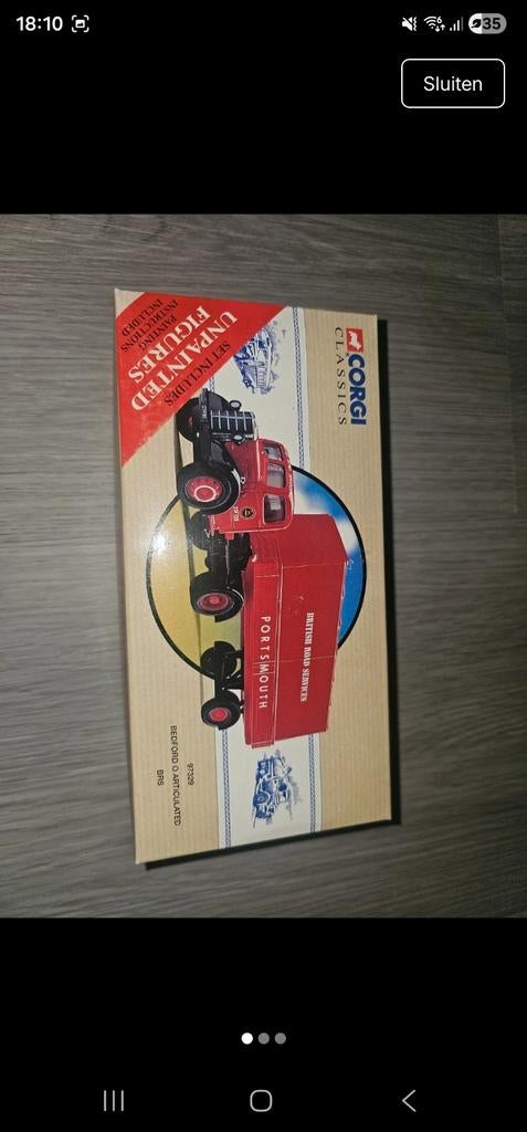 Corgi Classics Bedford Articulated Truck, Verzenden, Zo goed als nieuw, Bus of Vrachtwagen, Corgi