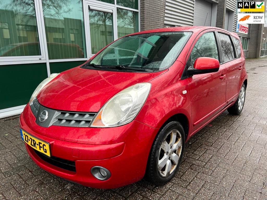 Nissan Note 1.4 - AIRCO - TREKHAAK - ZONDAG OPEN !, Voorwielaandrijving, Origineel Nederlands, Bedrijf, Euro 4