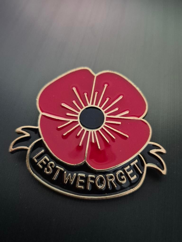 Speld 'Lest We Forget', Verzenden