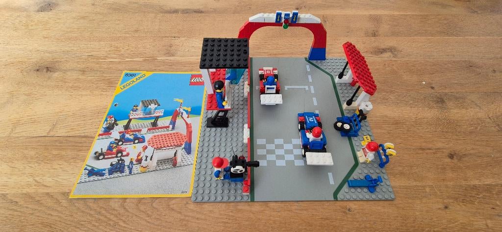 Lego Lego Land Motor Speedway 6381, Kinderen en Baby's, Speelgoed | Duplo en Lego, Gebruikt, Lego, Overige typen, Ophalen of Verzenden