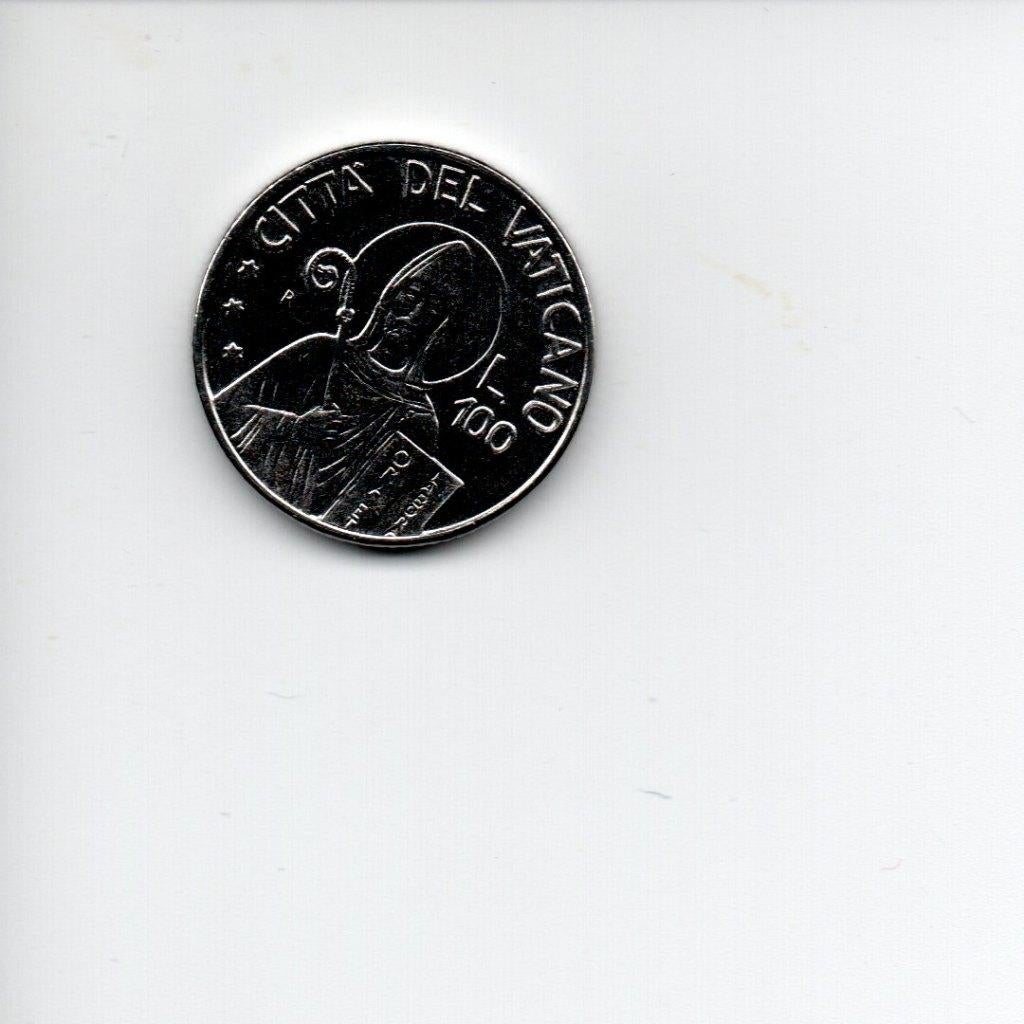 Vaticaanstad 100 lire 1990, Postzegels en Munten, Munten | Europa | Niet-Euromunten, Ophalen of Verzenden, Overige landen