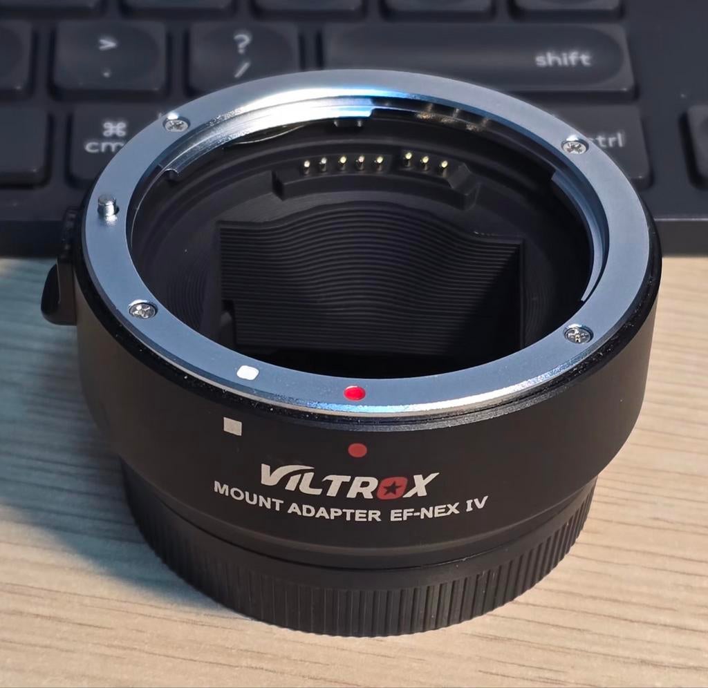 Viltrox EF-NEX IV Lens Mount Adapter, Ophalen of Verzenden, Zo goed als nieuw