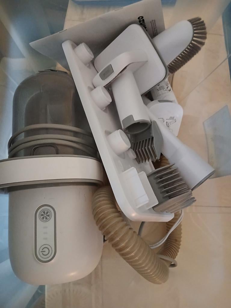 Honden trimset, Ophalen