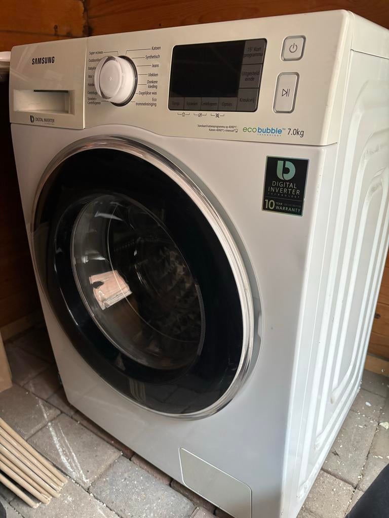 Samsung wasmachine 7.0kg, Witgoed en Apparatuur, Wasmachines, Ophalen, Gebruikt, Voorlader, Kort programma