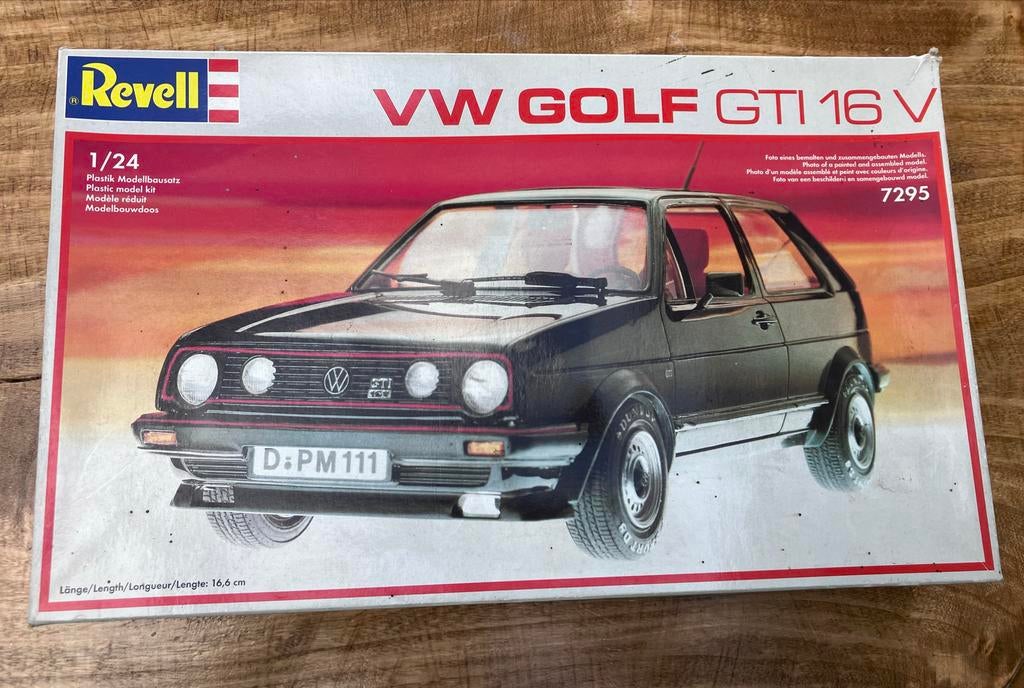 Revell 7295 VW Golf 2 GTI 16V modelbouwkit, Auto, Revell, Groter dan 1:32, Nieuw