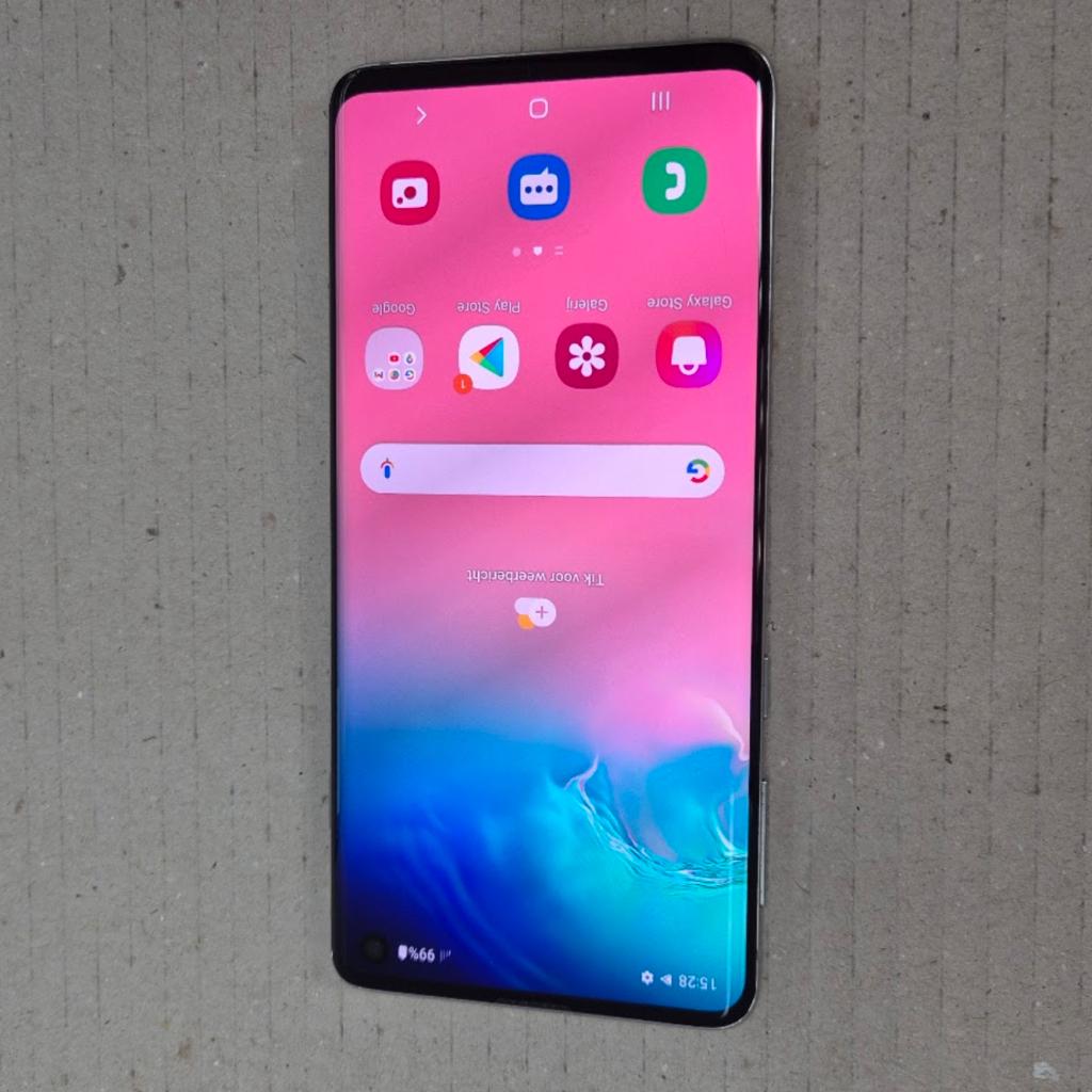 Samsung Galaxy S10 128GB Wit (B grade) Betaal in3!, Samsung, Zo goed als nieuw, Support@Samsung.com, 129, Samsung-ro, Yeongtong-gu
Suwon-si, Gyeonggi-do 16677
South Korea
