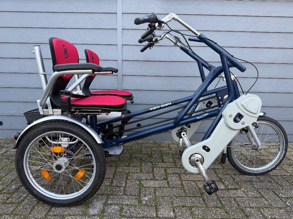 Van Raam Fun2Go Electrische Duofiets, Ophalen, Zo goed als nieuw, Van Raam