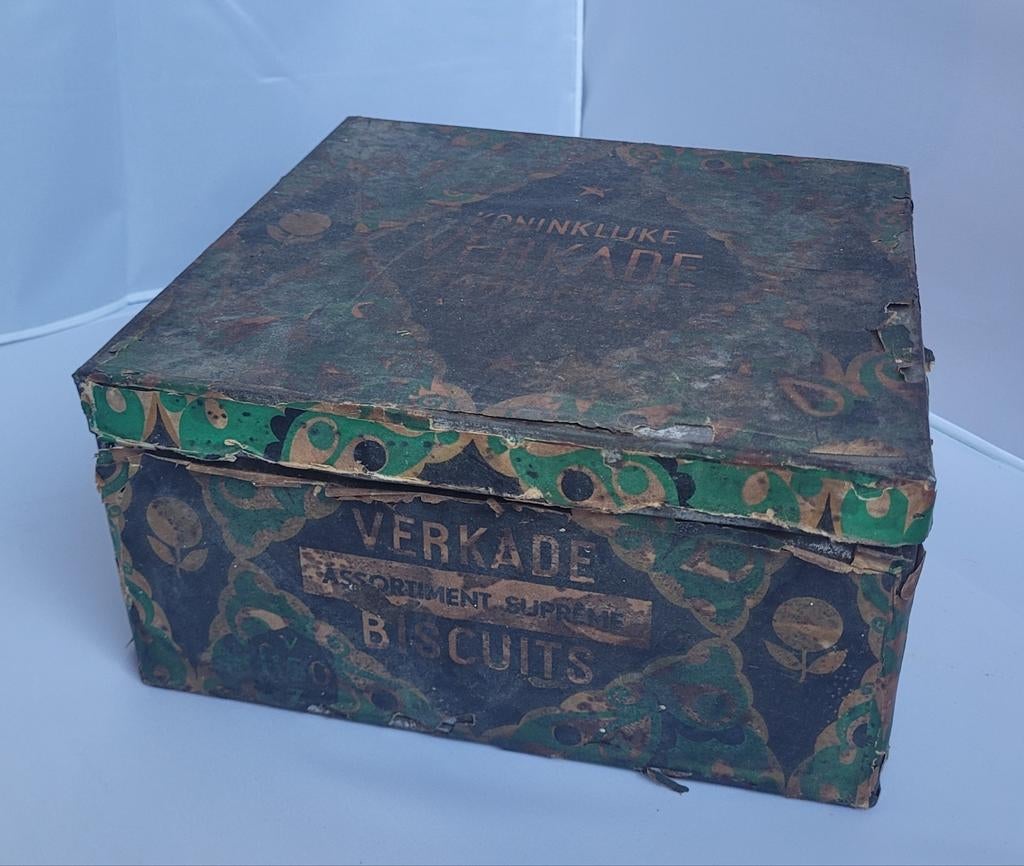 Verkade koektrommel 2x, Ophalen of Verzenden