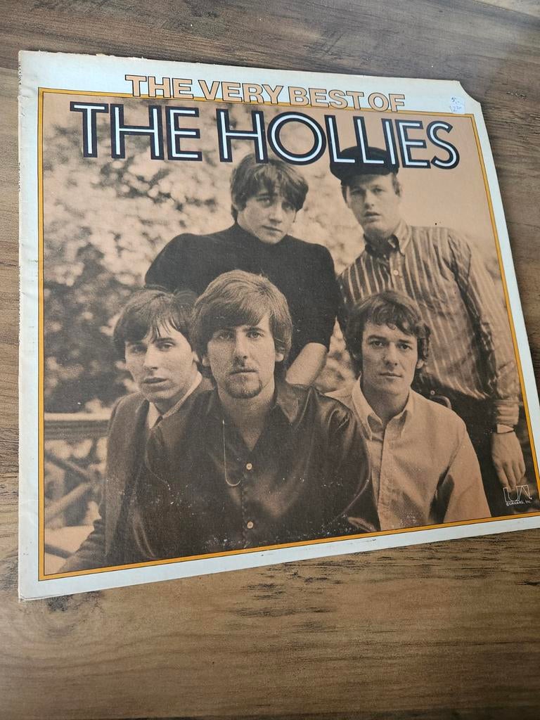 The Very Best Of The Hollies LP Vinyl, Ophalen of Verzenden, 1960 tot 1980, Gebruikt, 12 inch