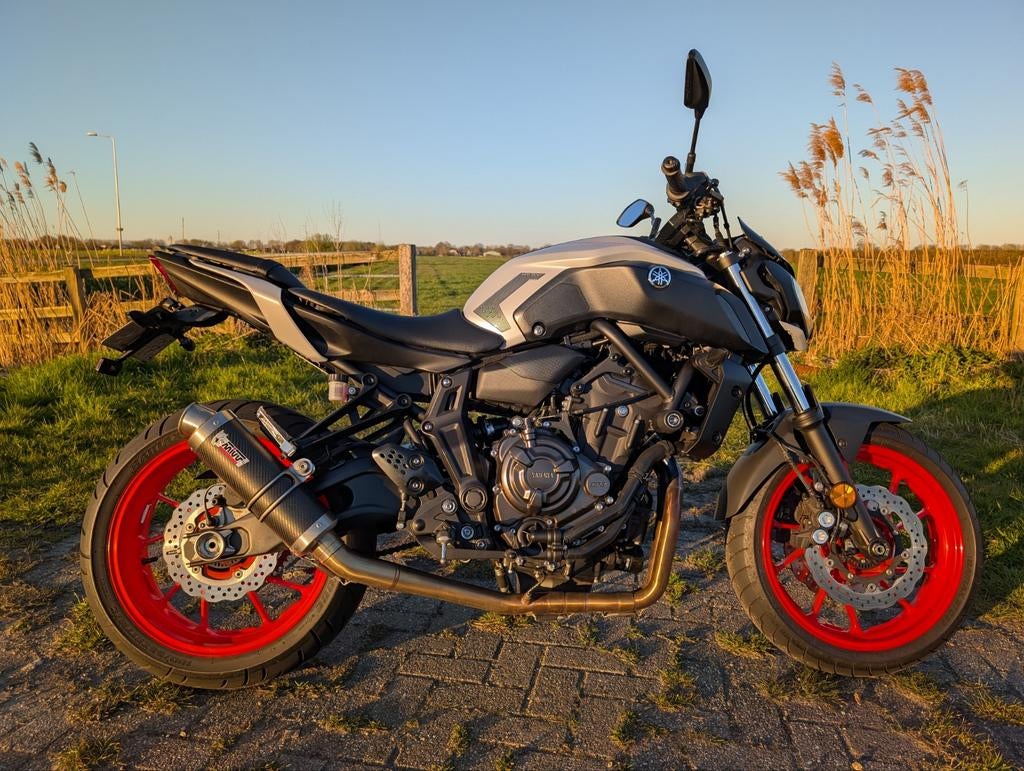 Yamaha MT-07 Ice Fluo 2020 - Origineel NL