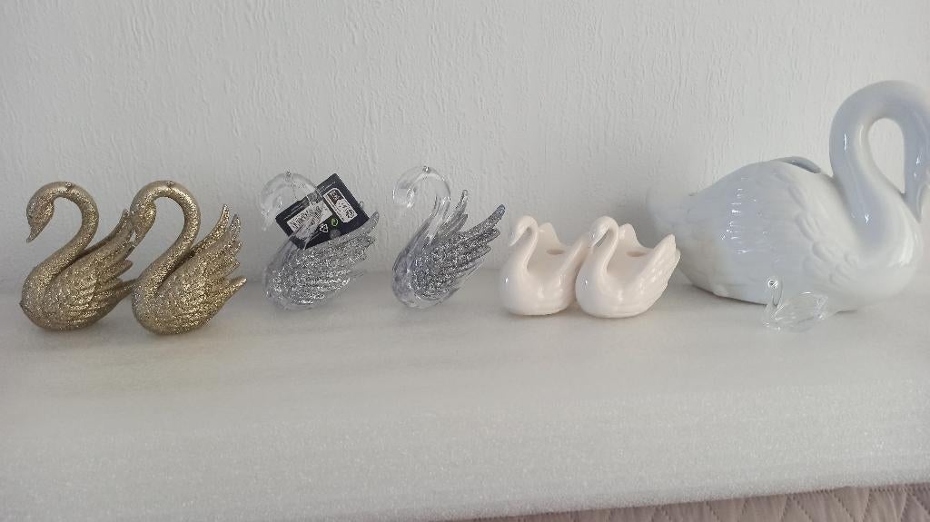 Boom Hangers versiering Zwanen of Paard met koets/ gewei, Ophalen of Verzenden, Nieuw