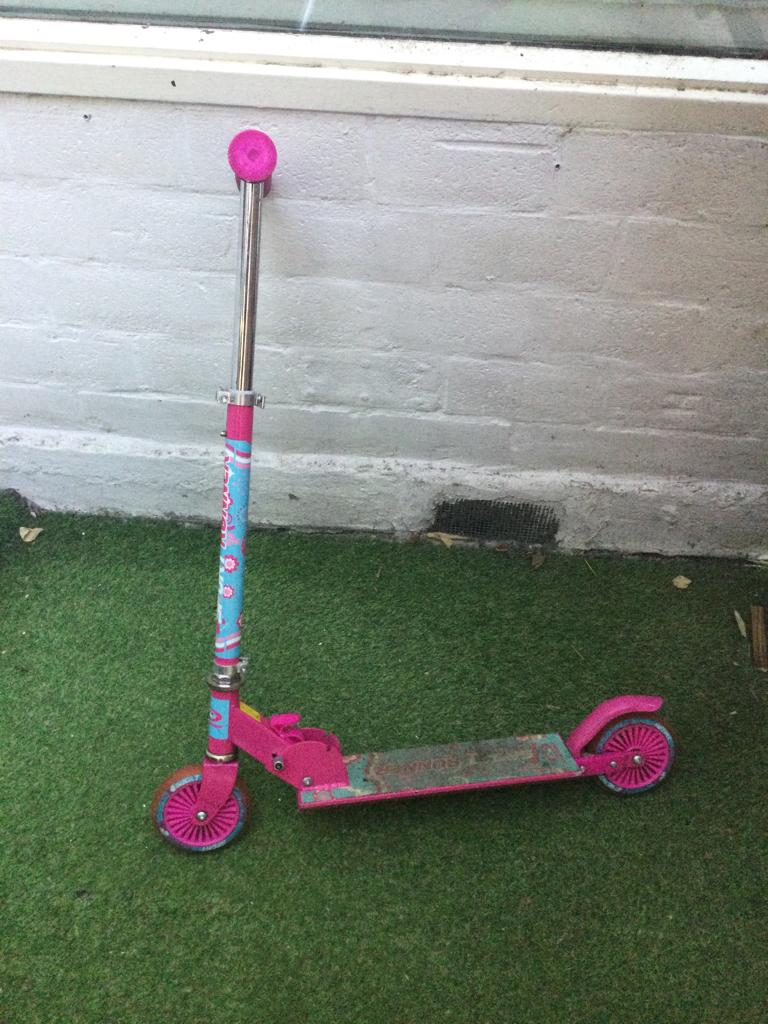 Kinderstep  voor meisjes, Fietsen en Brommers, Steps, Ophalen of Verzenden, Gebruikt, Gewone step, Runner