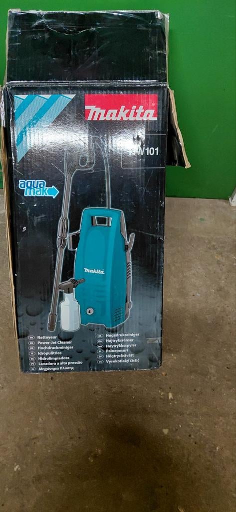 Makita HW101 Hogedrukreiniger - Zo goed als nieuw, Tuin en Terras, Hogedrukreinigers, Ophalen of Verzenden, Zo goed als nieuw