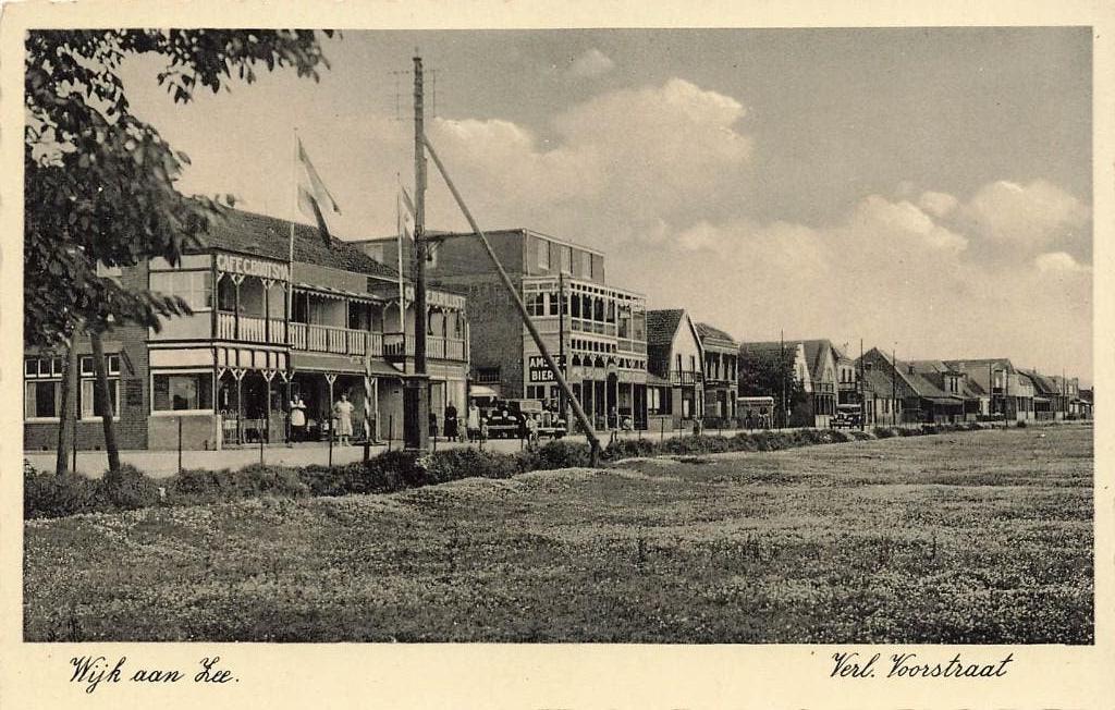 Wijk aan Zee, Verl. Voorstraat, Ophalen of Verzenden, 1940 tot 1960, Ongelopen, Noord-Holland
