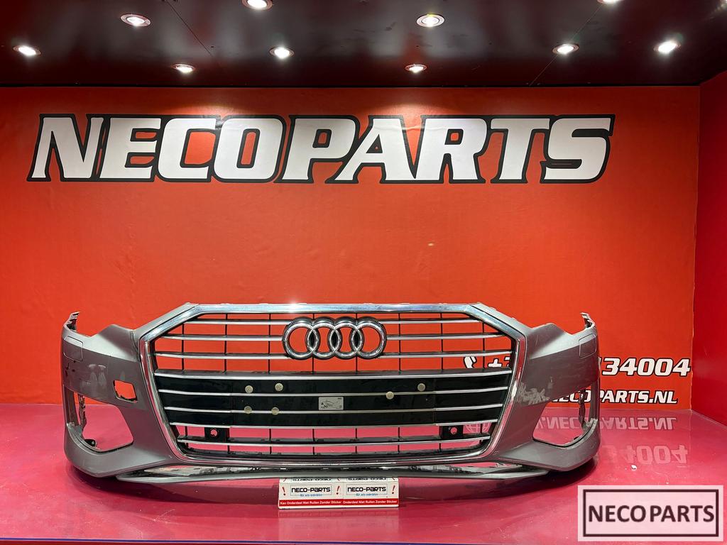 Audi A6 C8 4K Voorbumper + Grill Compleet Origineel, Gebruikt, -, -, Achter