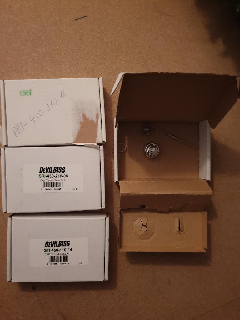 Devilbiss serviceset revisieset  SRI, Hobby en Vrije tijd, Ophalen of Verzenden, Nieuw, Airbrush en Toebehoren