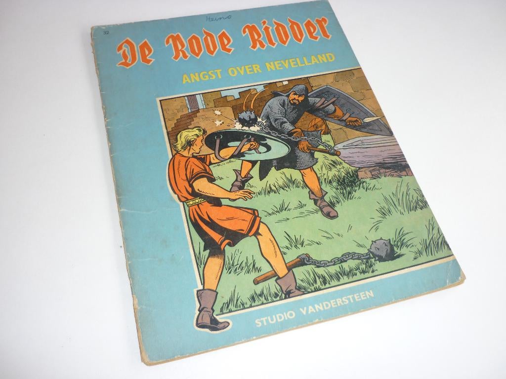 Vandersteen: de Rode Ridder 32. Angst over Nevelland (1e dr., Boeken, Stripboeken, Gelezen, Eén stripboek, Ophalen of Verzenden