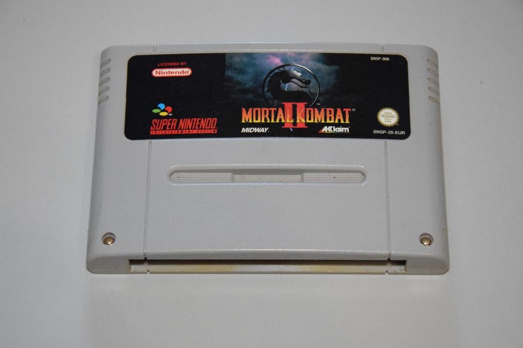 Super Nintendo (SNES) : Mortal Kombat II (2), Spelcomputers en Games, Games | Nintendo Super NES, Gebruikt, Vanaf 18 jaar, Vechten