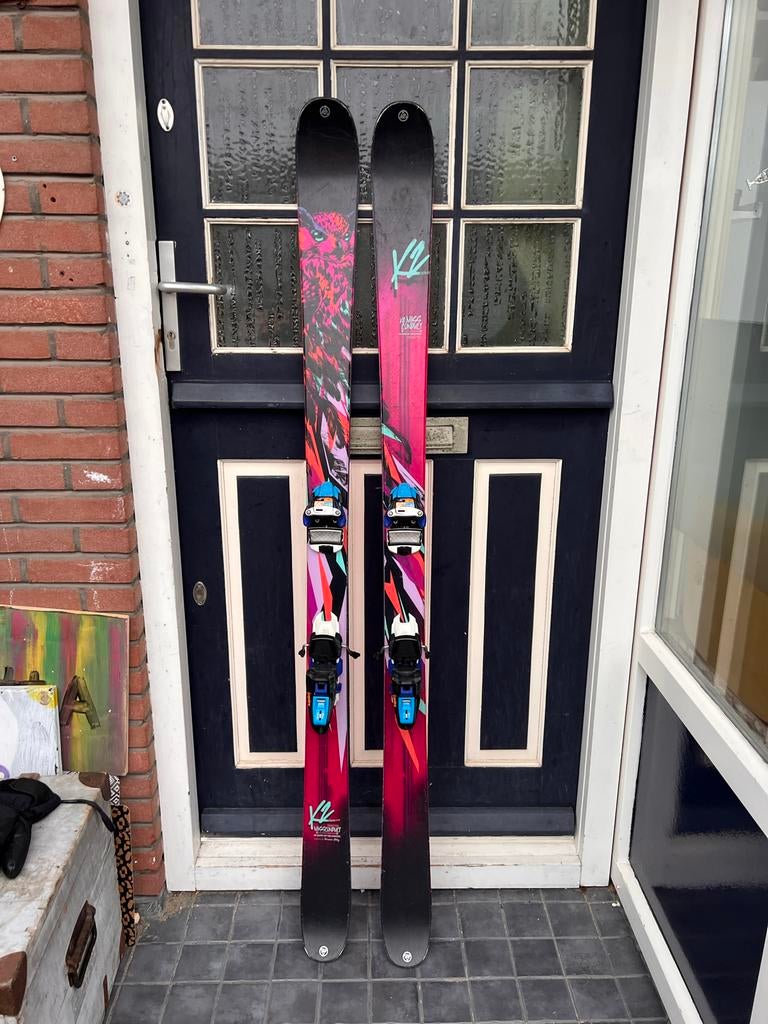 K2 Twintip Ski's - Perfect voor freestyle! 170 cm, Sport en Fitness, Skiën en Langlaufen, 160 tot 180 cm, Gebruikt, Skiën, Ski's