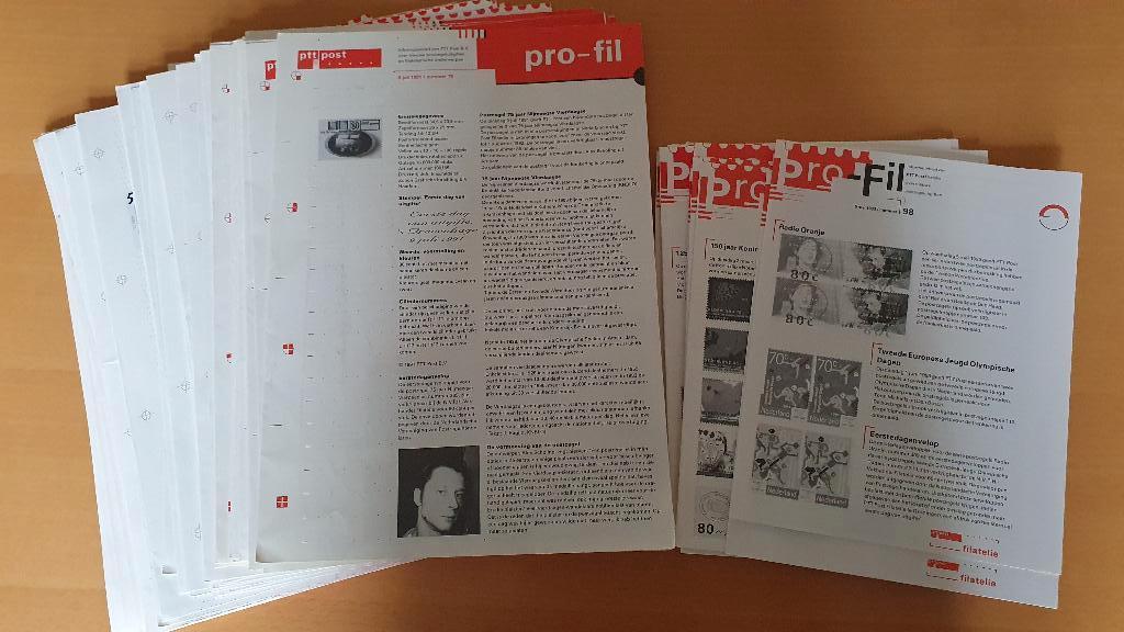 Pro-fil ptt post postzegels nr 1 t/m 98, Postzegels en Munten, Postzegels | Nederland, Ophalen of Verzenden, Postfris