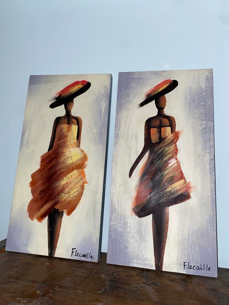 Schilderijen, Ophalen, Zo goed als nieuw, Schilderij, Minder dan 50 cm