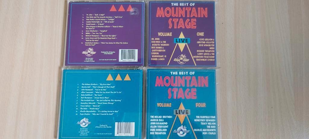 Mountain Stage Vol 1 en vol 4 2 Cd's 1 koop 13 eu (ook los), Ophalen of Verzenden, Zo goed als nieuw