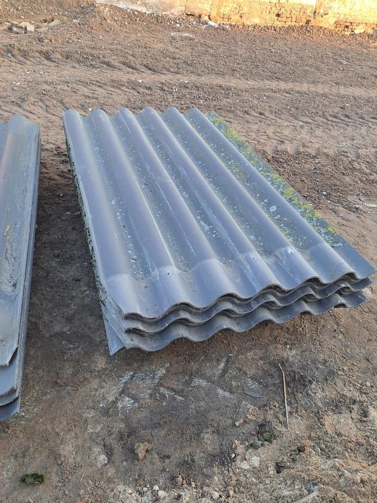 Golfplaten, Ophalen, Zwart, 15 m² of meer, Golfplaat