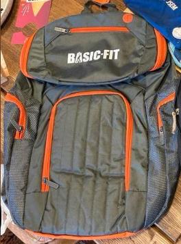 Rugzak Basic-Fit, nieuw met label, Overige merken, 25 tot 40 cm, Ophalen of Verzenden, Zo goed als nieuw