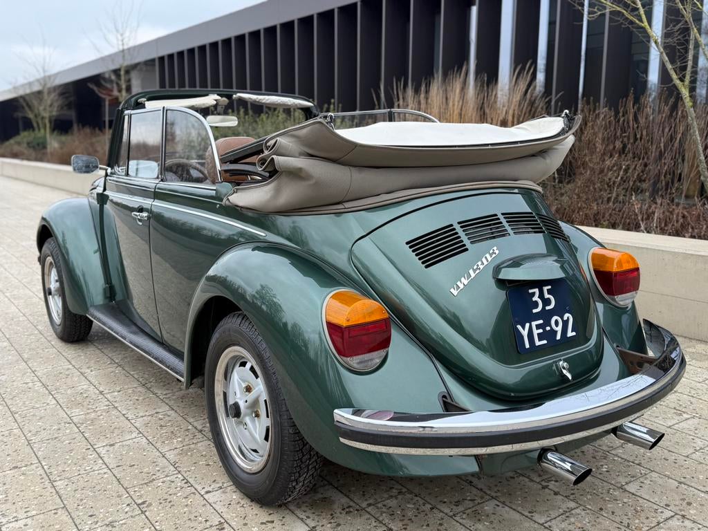 Prachtige Volkswagen Kever 1303 Karmann Cabriolet, Auto's, Achterwielaandrijving, 4 cilinders, Cabriolet, 1600 cc