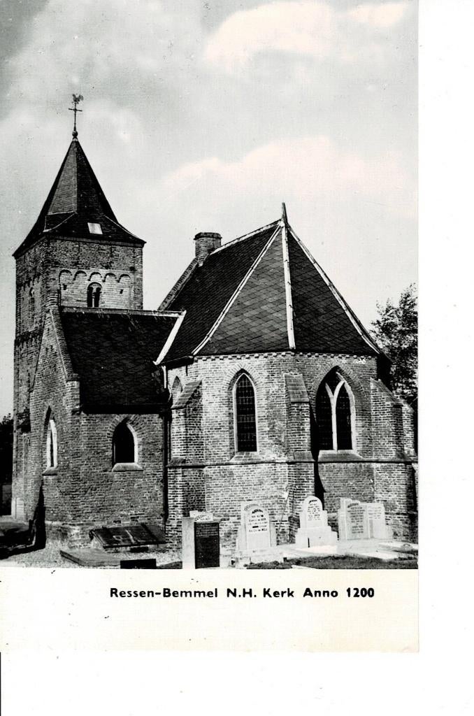 Ressen-Bemmel, Kerk, Ophalen of Verzenden, Ongelopen, Gelderland