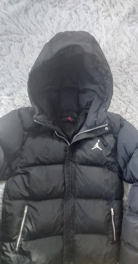Nike air jordan winterjas, Kleding | Heren, Jassen | Winter, Zwart, Ophalen of Verzenden, Zo goed als nieuw, Nike Air Jordan
