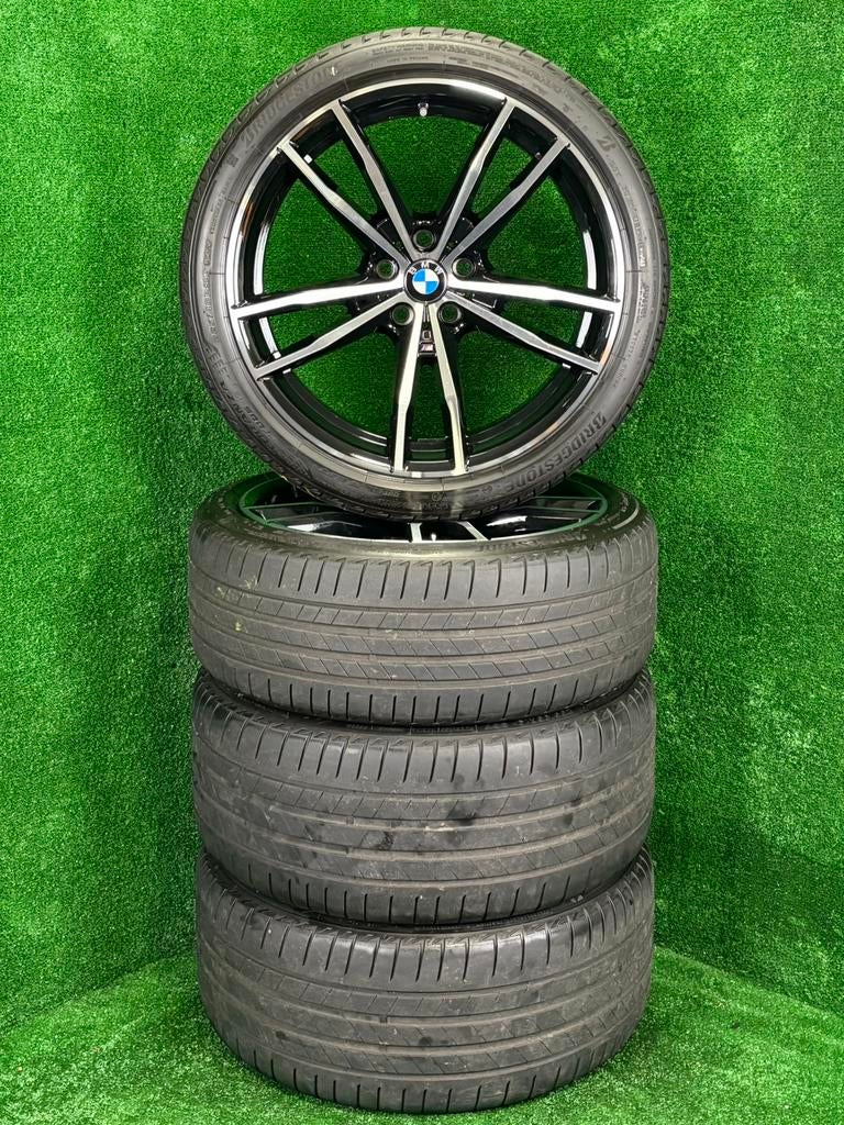 Originele 19 inch BMW 791M velgen met banden g20 g21 g22 g23, 19 inch, Gebruikt, Banden en Velgen, Germany
