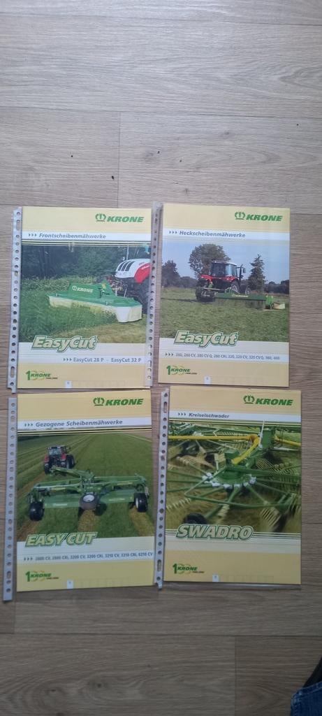 Krone folders., Boeken, Catalogussen en Folders, Ophalen of Verzenden, Zo goed als nieuw