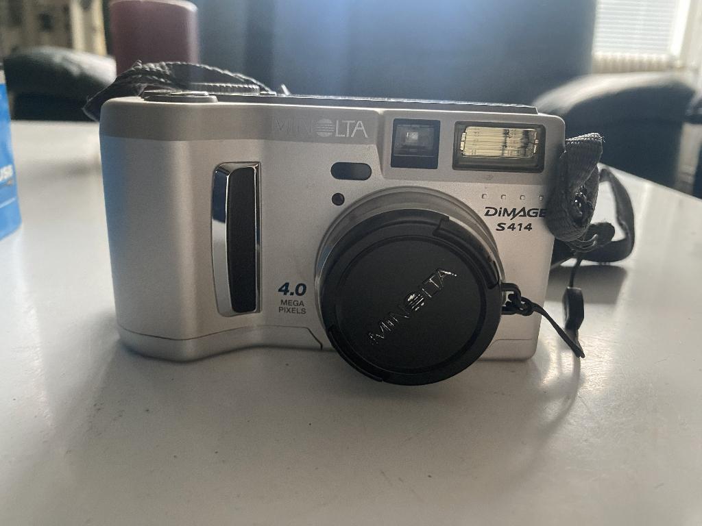 Minolta Dimage S414 digitale camera, Gebruikt, Minolta, Compact, Ophalen of Verzenden