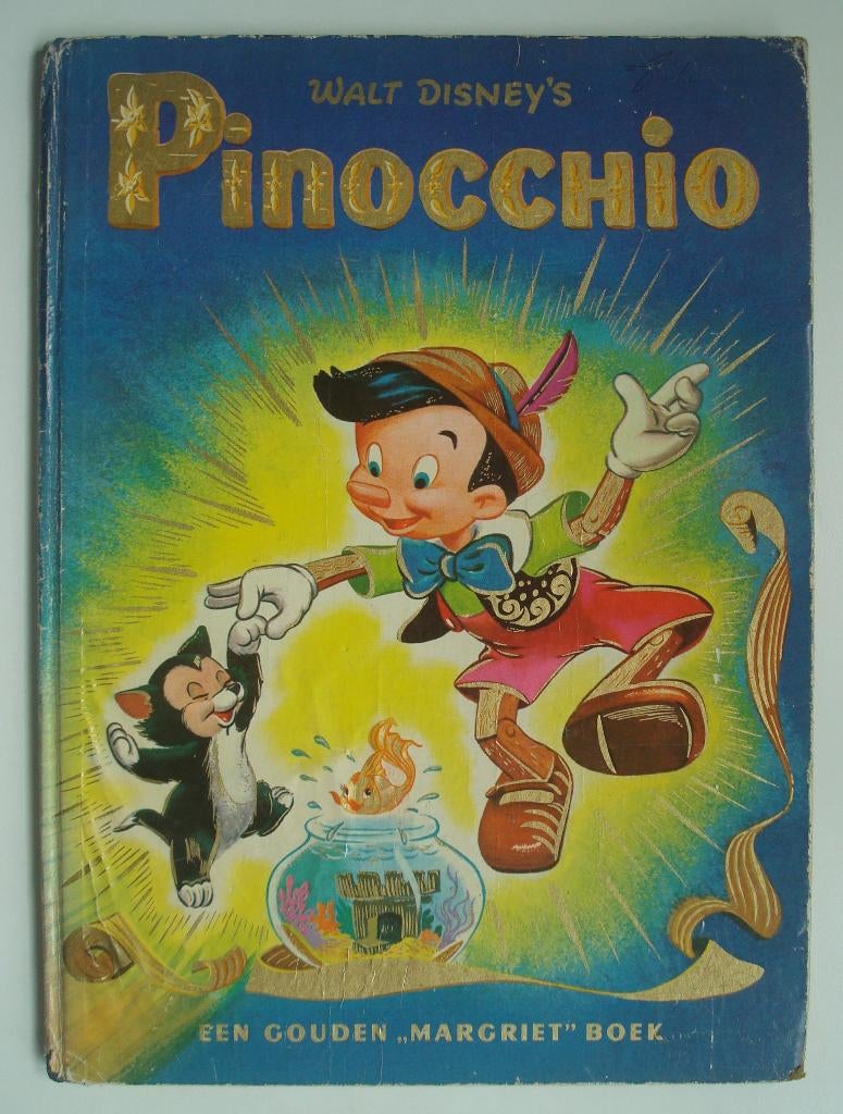 Walt Disney's Pinocchio, 1e druk uit 1956, Ophalen, Gelezen, Fictie algemeen