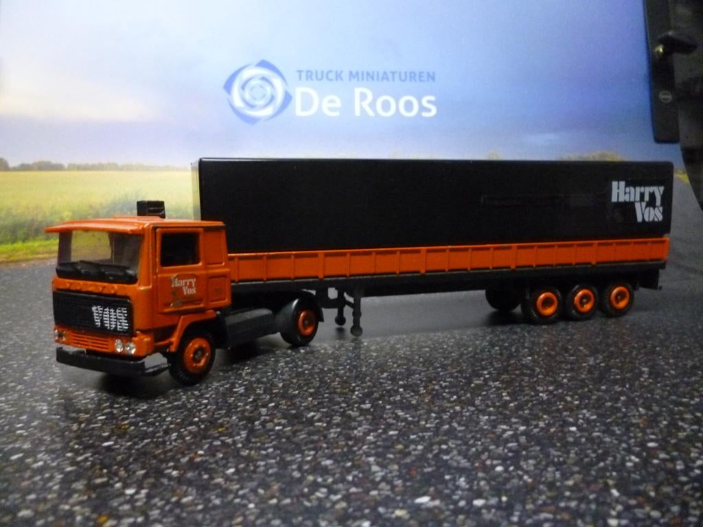 Tekno Volvo F12 Harry Vos, Ophalen of Verzenden, Zo goed als nieuw, Bus of Vrachtwagen, Tekno