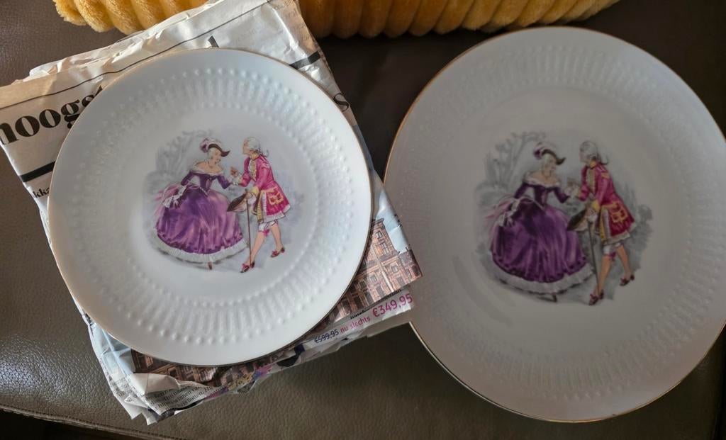 Mooie 13-delige taartset van Bavaria Winterling, Ophalen of Verzenden