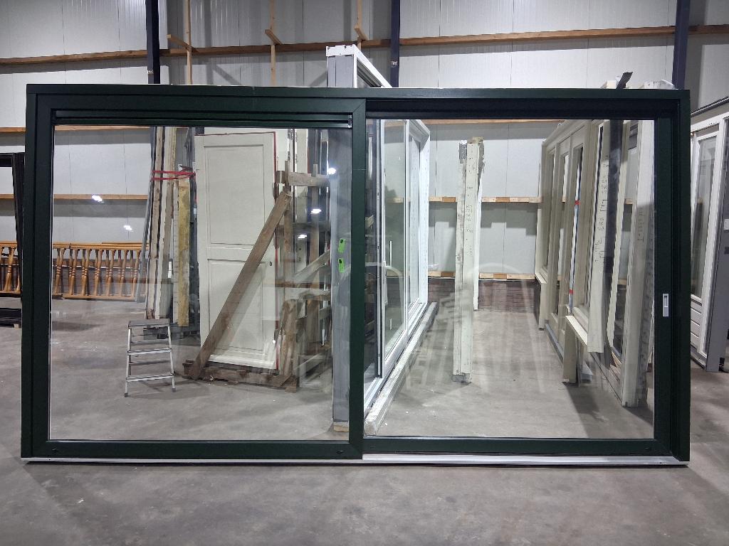 Nieuw Showroommodel schuifpui HR++ bezorgen factuur mogelijk, Kunststof, 225 cm of meer, Ophalen of Verzenden, Zo goed als nieuw