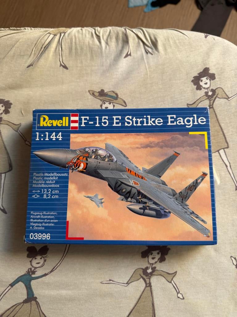 Revell F-15E Strike Eagle 1:144 Modelbouwpakket, 1:72 tot 1:144, Gebruikt, Revell, Ophalen of Verzenden