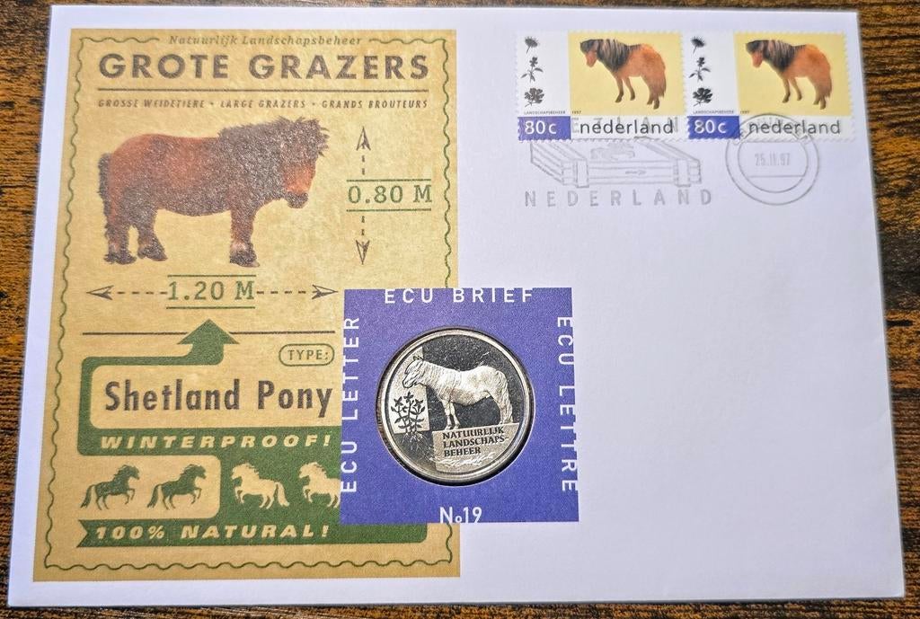 Natuurlijk Landschapsbeheer - Grote Grazers 1997, Ophalen of Verzenden, Envelop