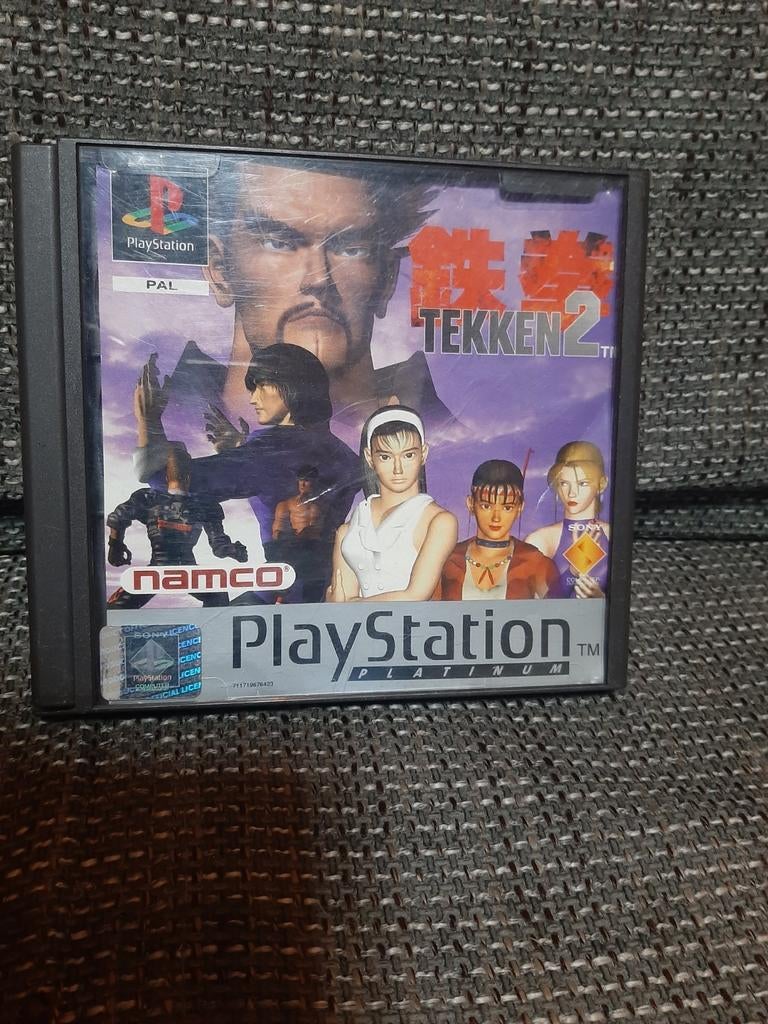 Tekken 2 game playstation 1, Spelcomputers en Games, Games | Sony PlayStation 1, Vechten, 2 spelers, Ophalen of Verzenden, Zo goed als nieuw
