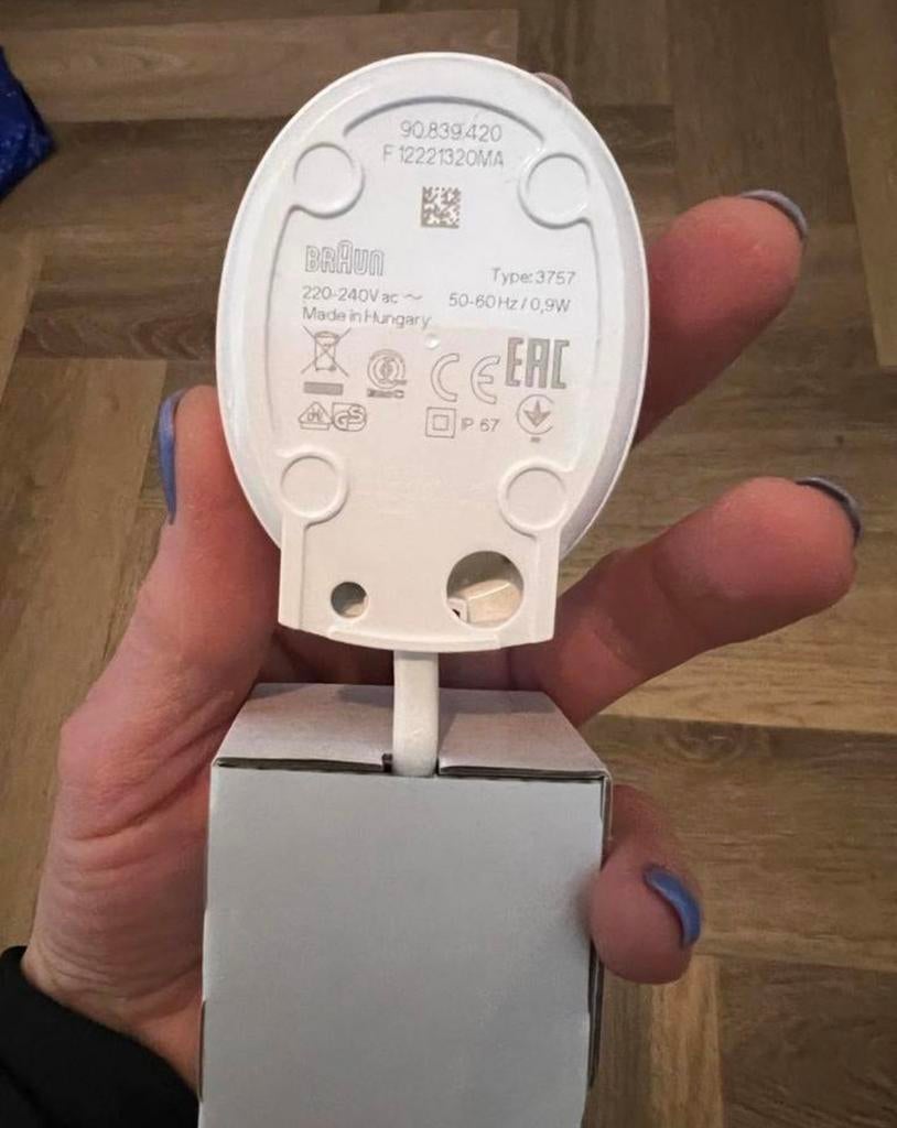 Nieuwe Braun Oplader, Ophalen of Verzenden, Nieuw